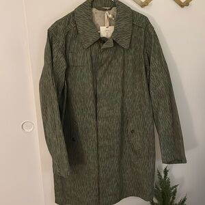 Urban Renewal Vintage Rain Camo Trench Coat